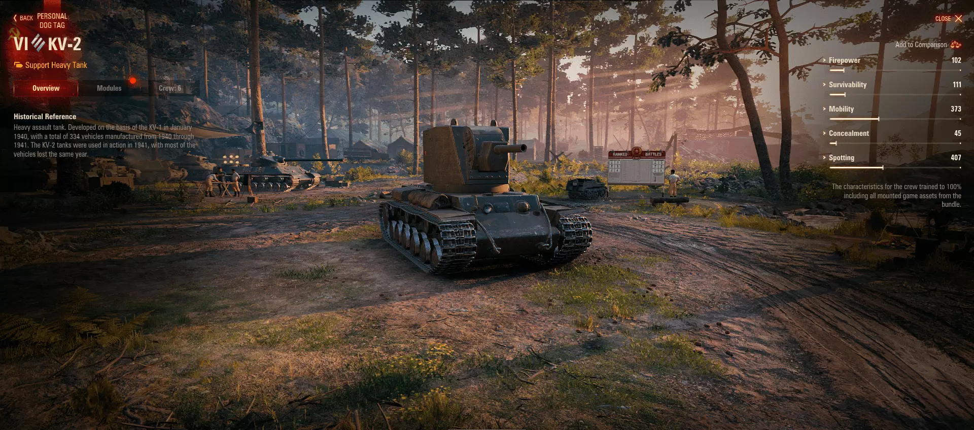 KV-2 derp heavy tank