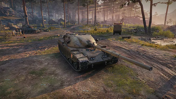 T95/FV4201 Chieftain British Tier X heavy tank in World of Tanks