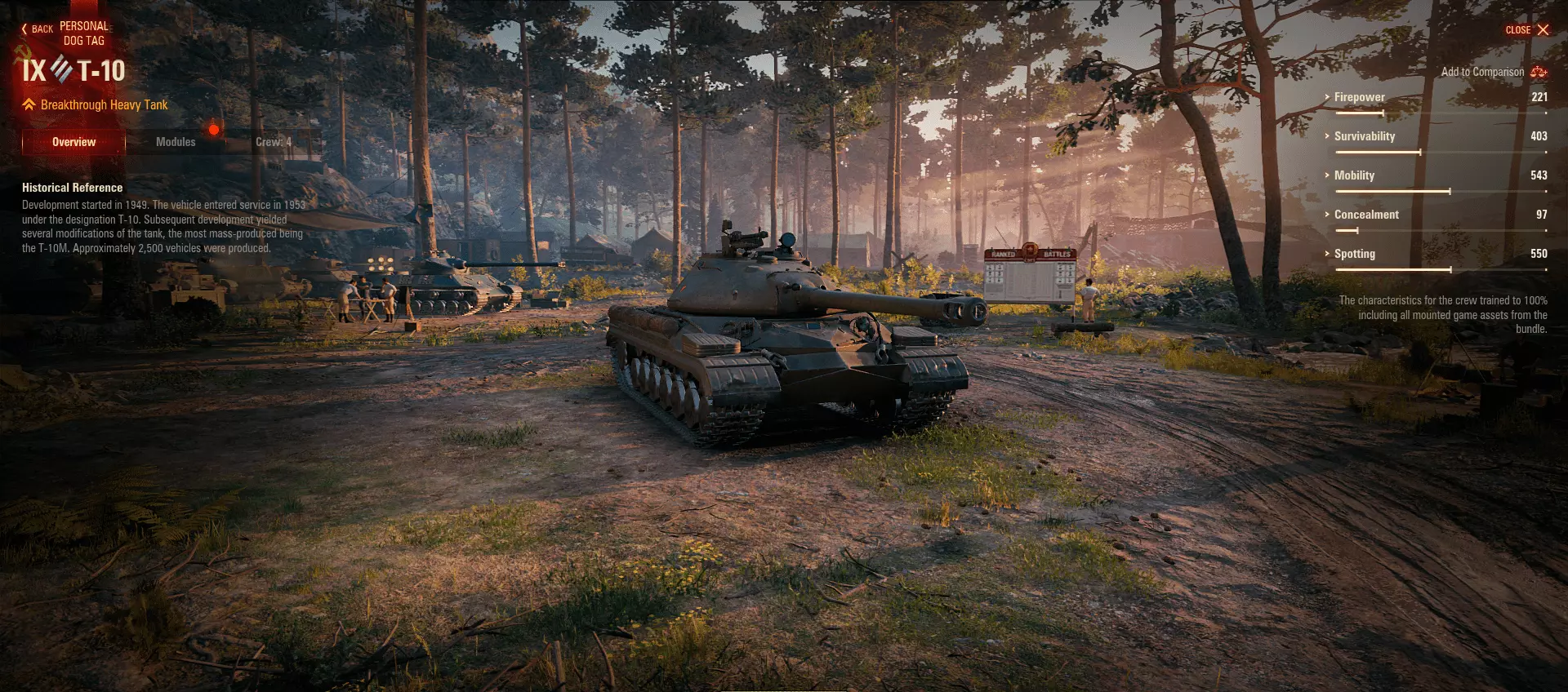 T-10 Soviet heavy tank